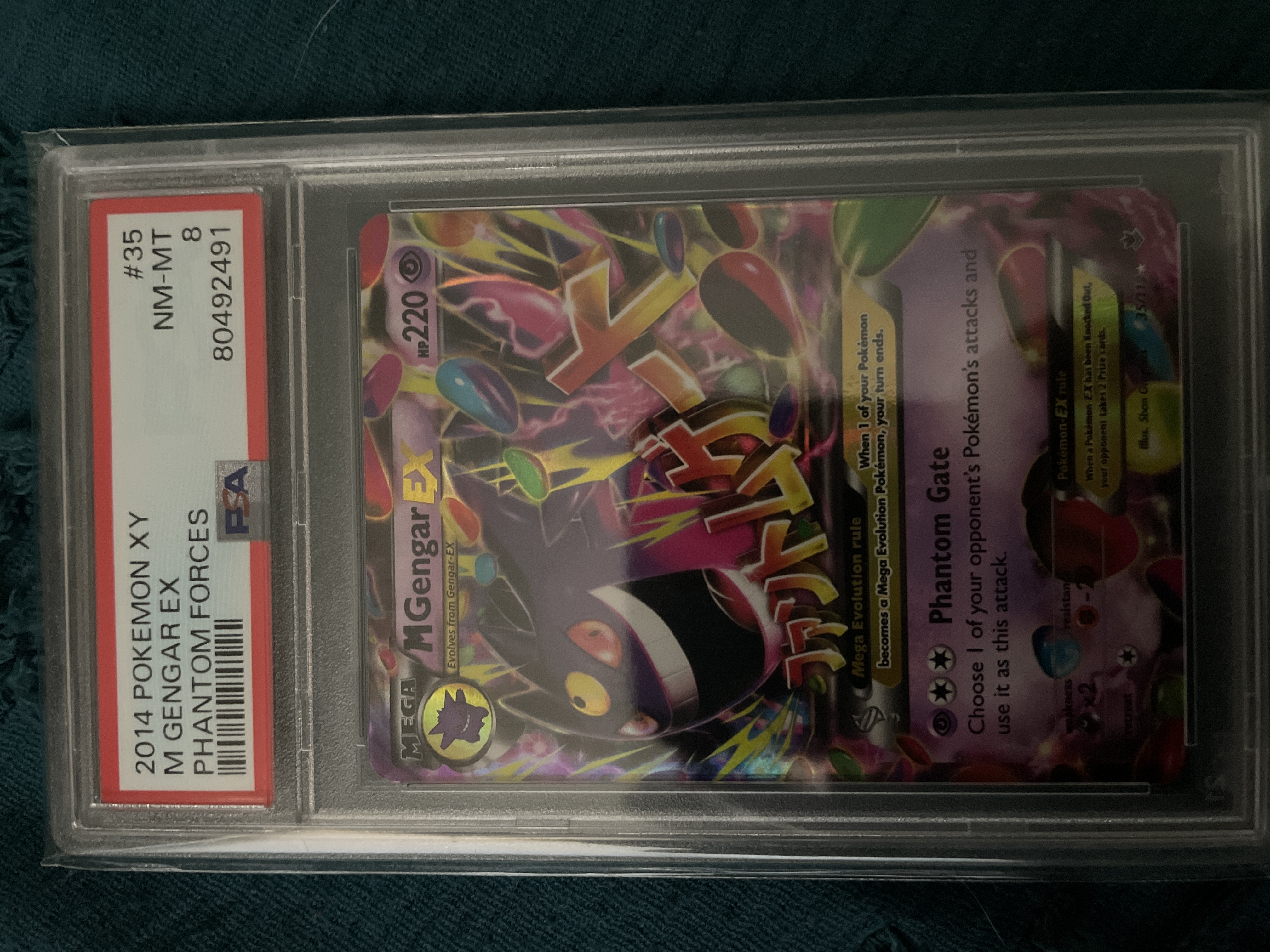 M Gengar EX (35) 2014 Pokemon XY Phantom Forces - Pokémon Card Data